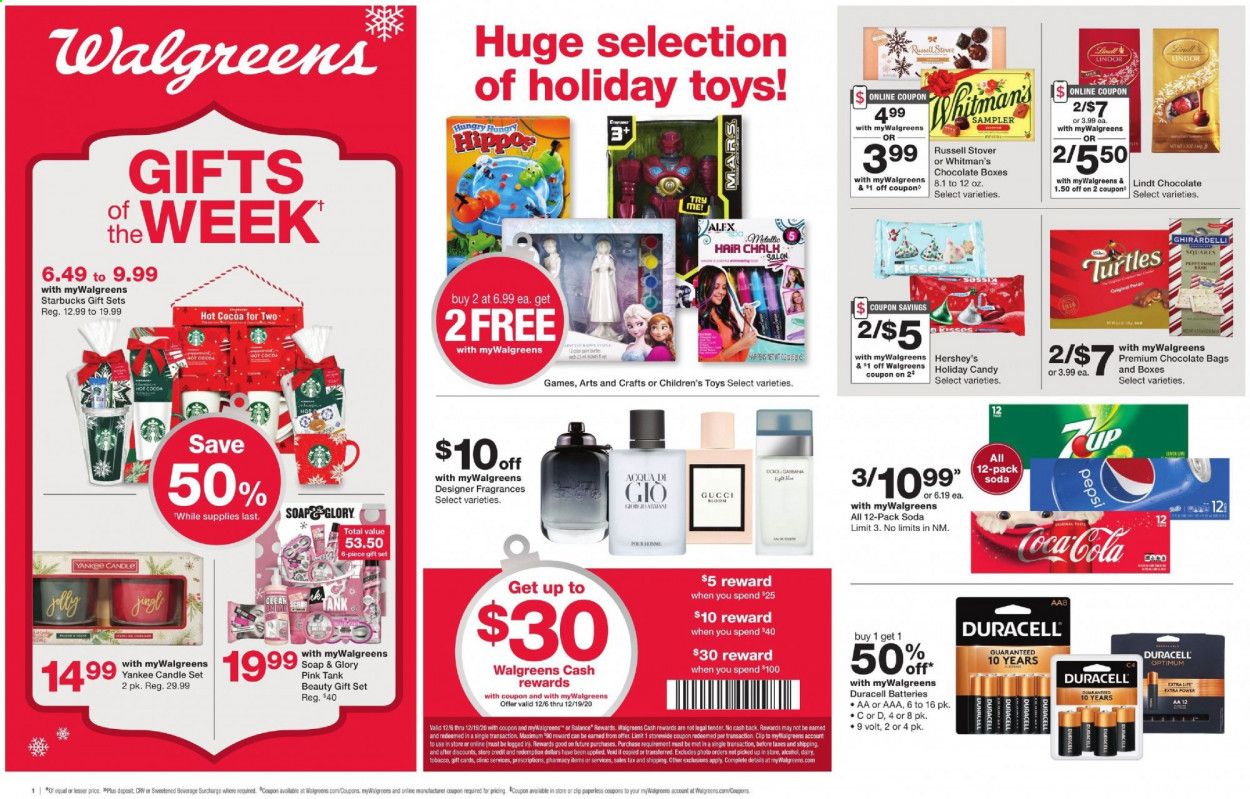 Walgreens Weekly Ad Flyer December 6 to December 12