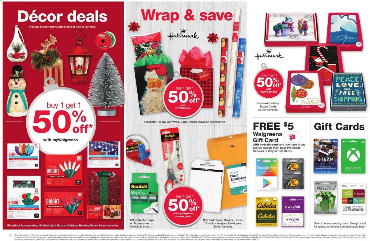 Walgreens Weekly Ad Flyer December 6 to December 12