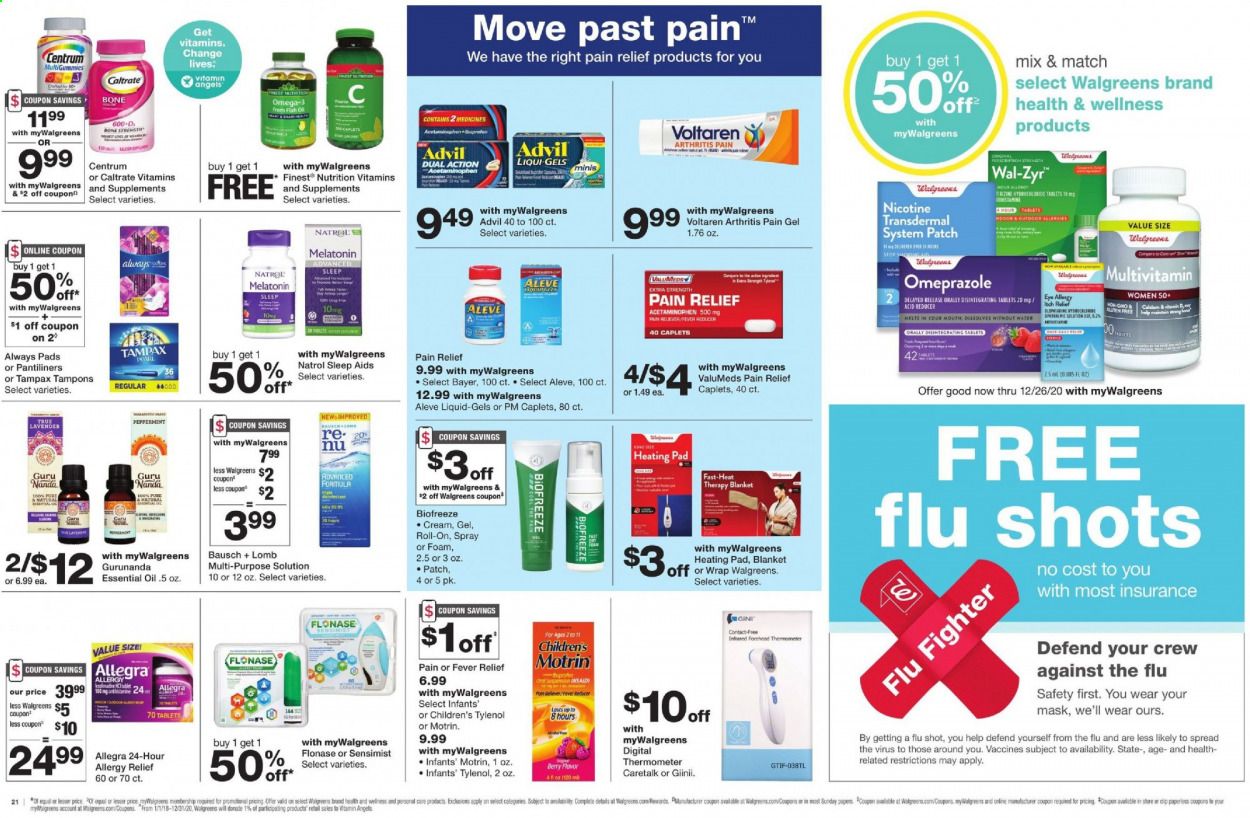Walgreens Weekly Ad Flyer December 6 to December 12