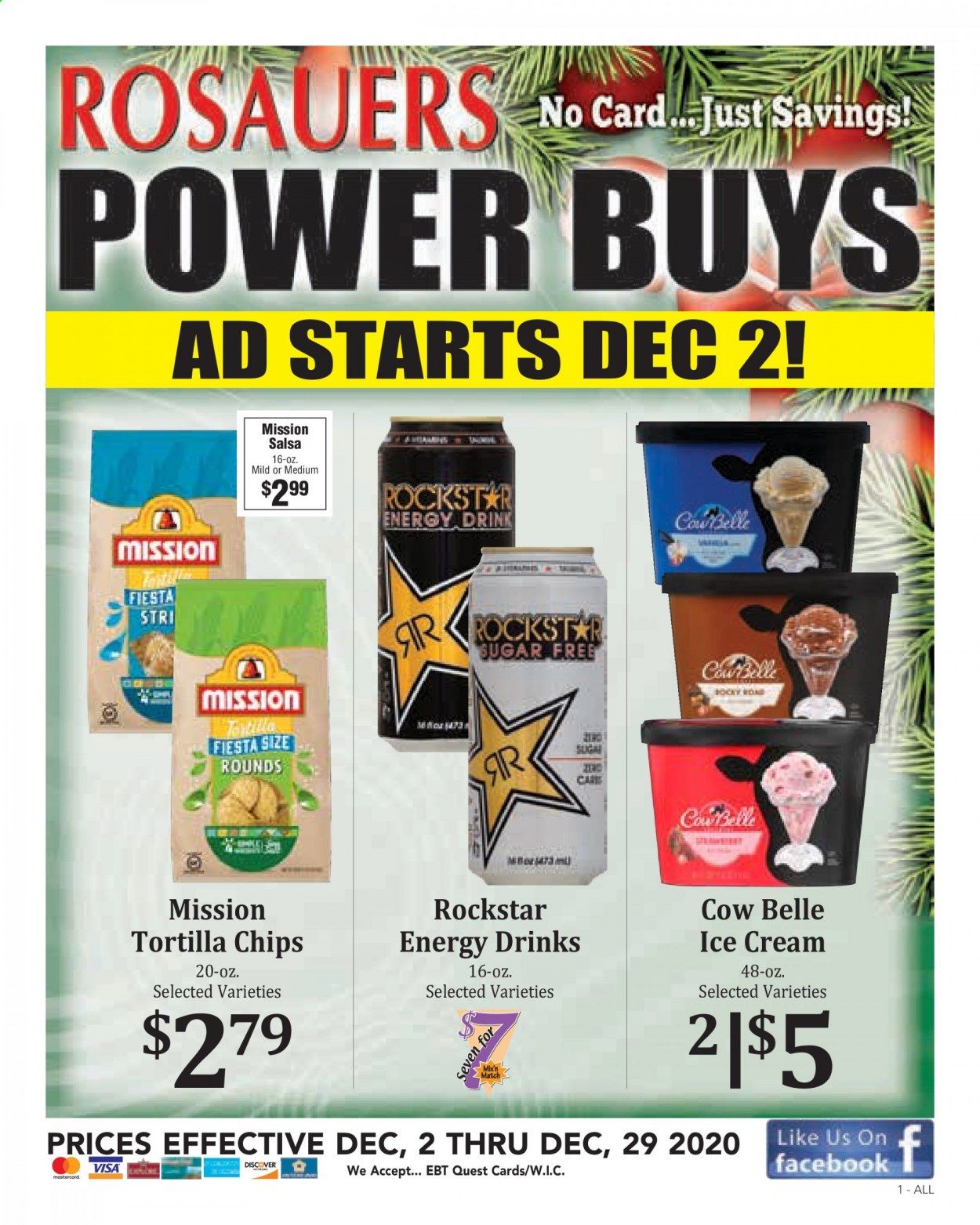 Rosauers Weekly Ad Flyer December 2 to December 29