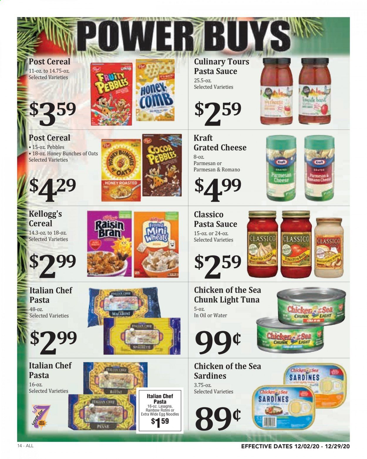 Rosauers Weekly Ad Flyer December 2 to December 29