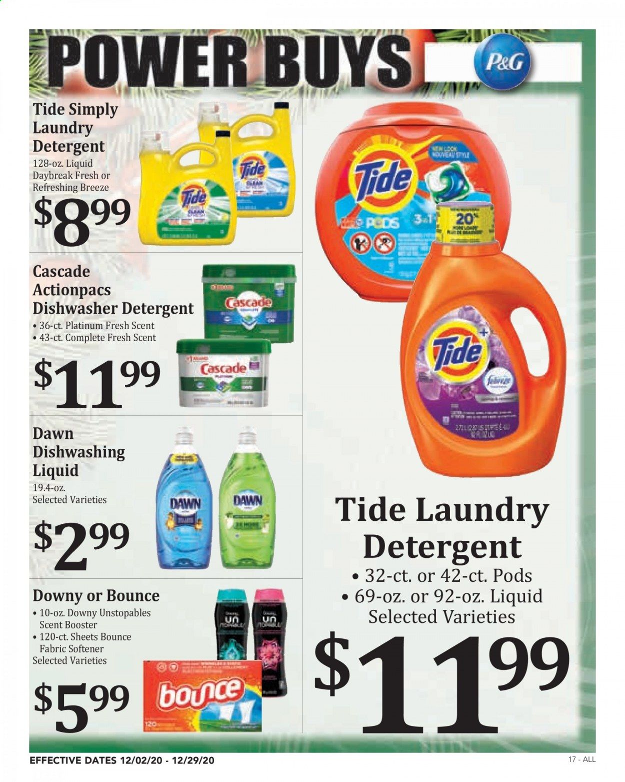 Rosauers Weekly Ad Flyer December 2 to December 29