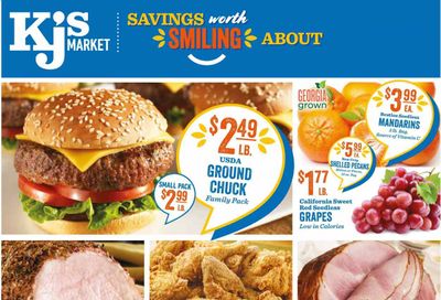 KJ´s Market (GA, SC) Weekly Ad Flyer December 2 to December 8
