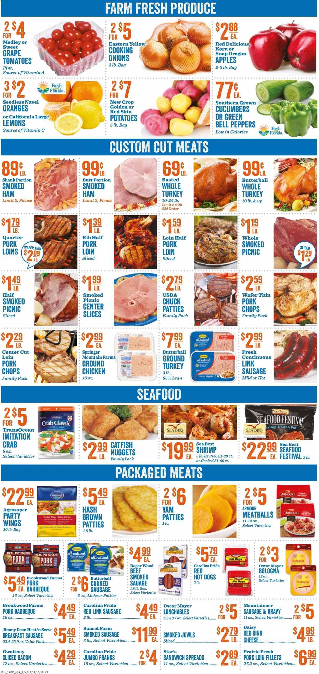 KJ´s Market (GA, SC) Weekly Ad Flyer December 2 to December 8