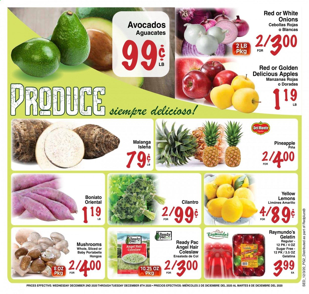 Sedano's (FL) Weekly Ad Flyer December 2 to December 8