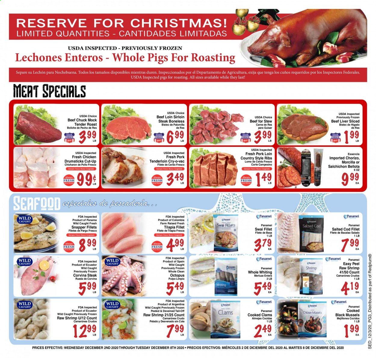 Sedano's (FL) Weekly Ad Flyer December 2 to December 8