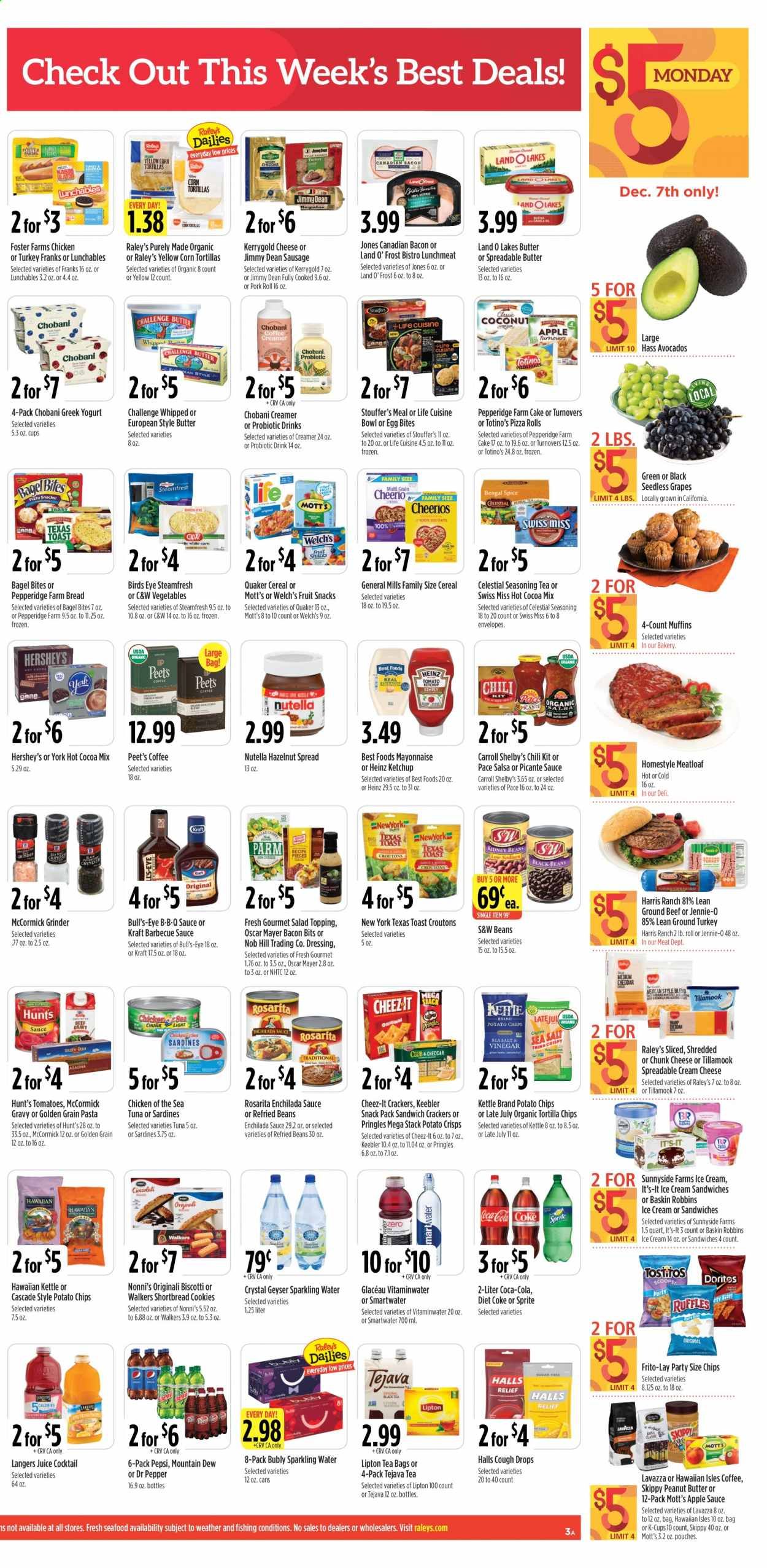 Raley's Weekly Ad Flyer December 2 to December 8