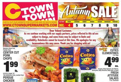 C-Town Weekly Ad Flyer December 4 to December 10
