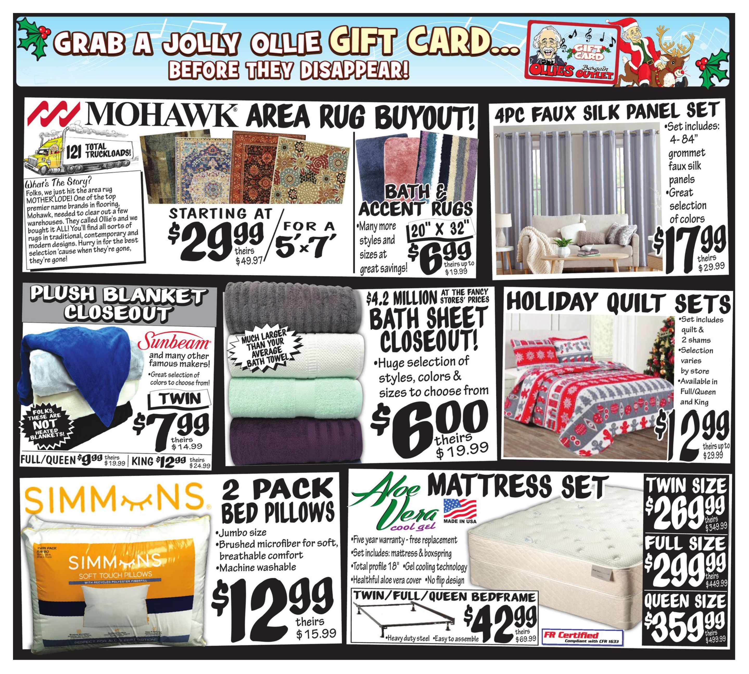 Ollie's Bargain Outlet Weekly Ad Flyer December 3 to December 9, 2020