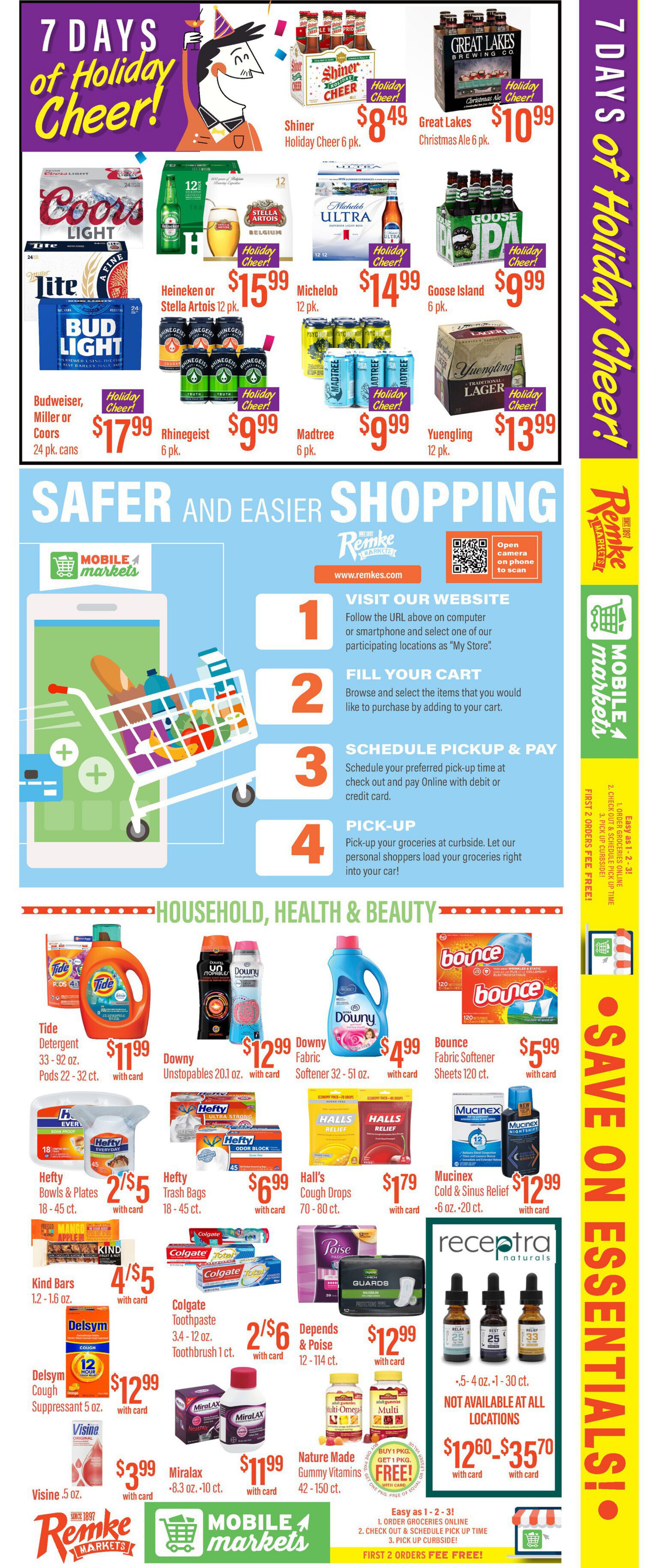 Remke Markets Holiday Weekly Ad Flyer December 3 to December 9, 2020