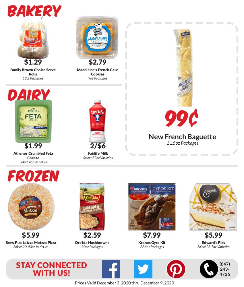 Woodman's Market (IL) Weekly Ad Flyer December 3 to December 9, 2020