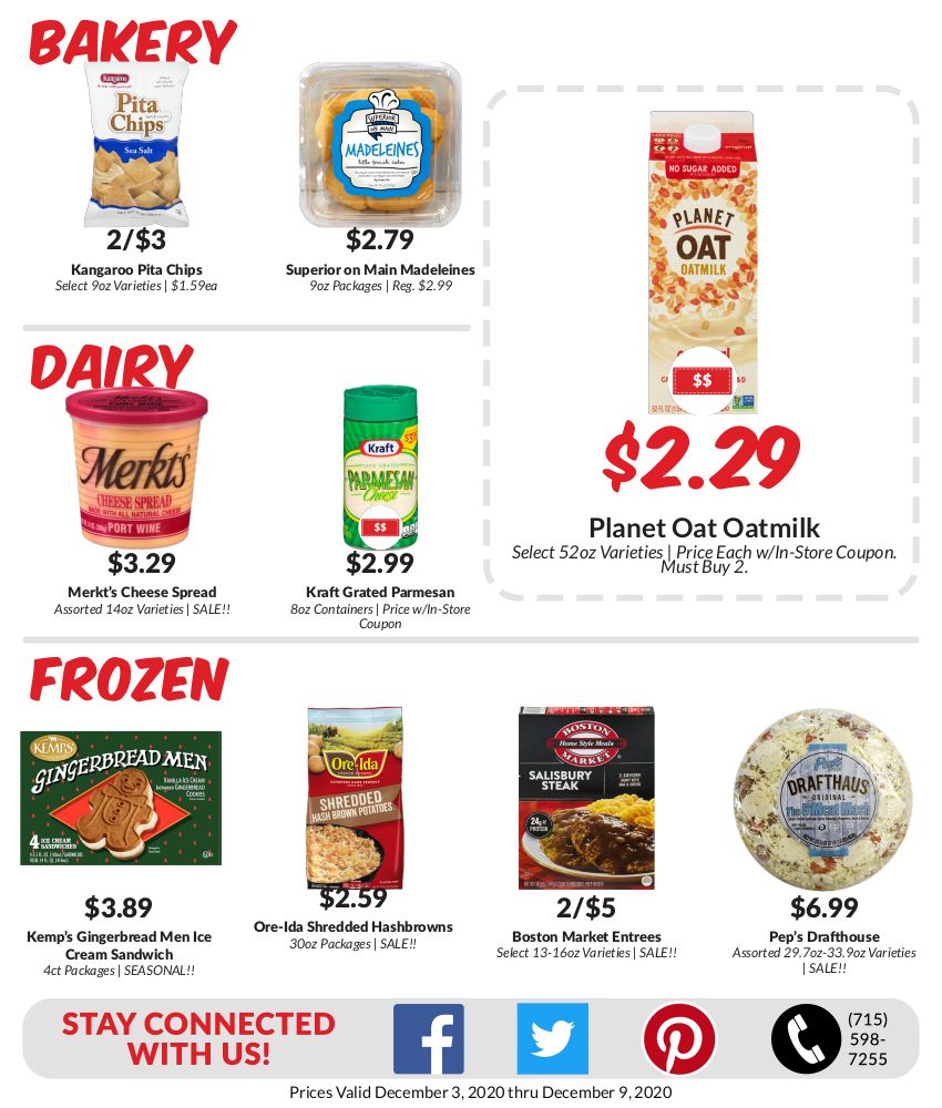 Woodman's Market (WI) Weekly Ad Flyer December 3 to December 9, 2020