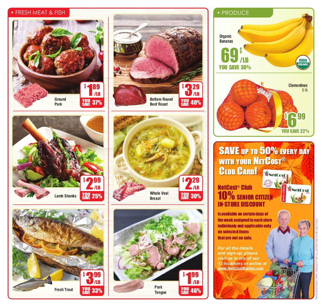 NetCost Hanukkah Weekly Ad Flyer December 3 to December 16, 2020