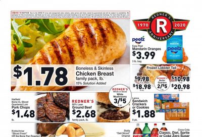 Redner's Markets Weekly Ad Flyer December 3 to December 9