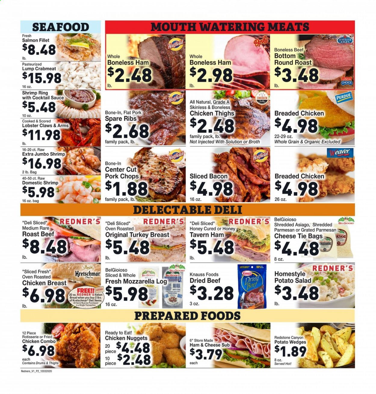 Redner's Markets Weekly Ad Flyer December 3 to December 9