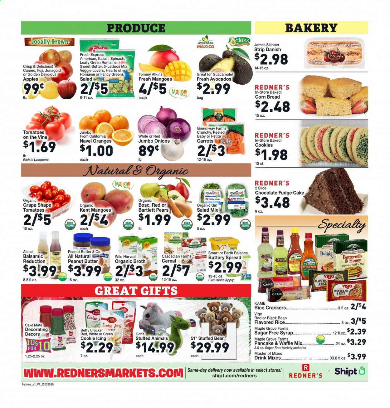 Redner's Markets Weekly Ad Flyer December 3 to December 9