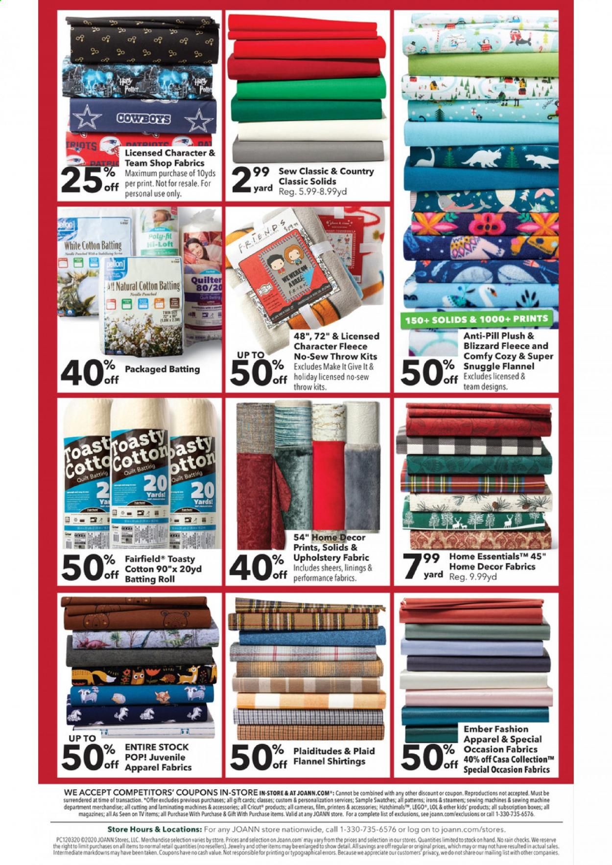JOANN Weekly Ad Flyer December 3 to December 9