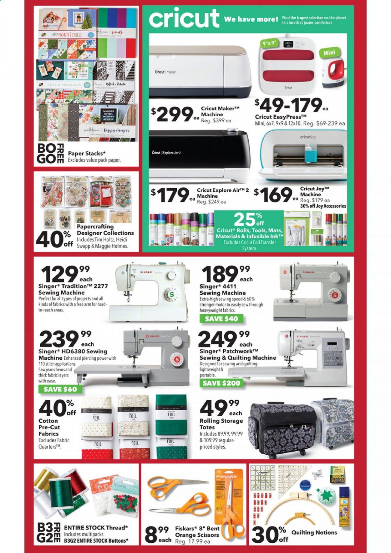 JOANN Weekly Ad Flyer December 3 to December 9