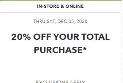 JOANN Weekly Ad Flyer December 3 to December 5