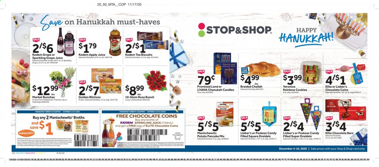 Stop & Shop (NJ) Weekly Ad Flyer December 4 to December 10