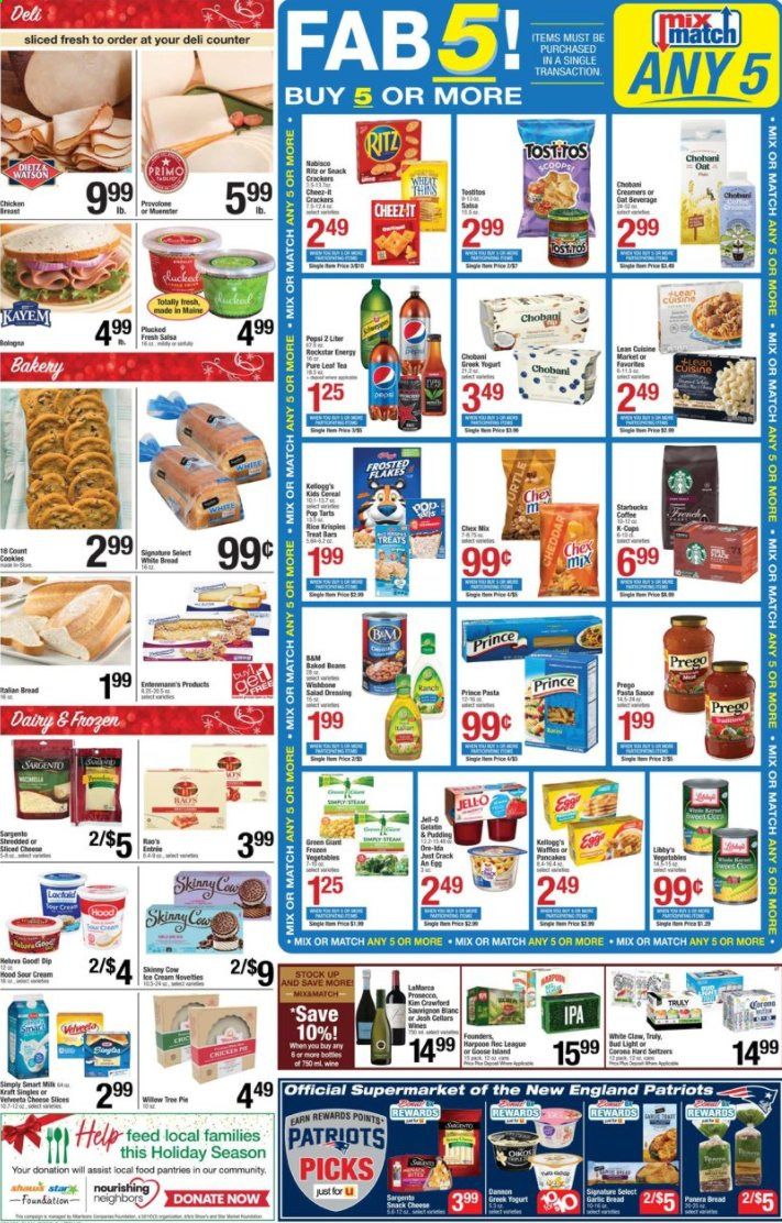Shaw’s (MA, ME, NH, RI, VT) Weekly Ad Flyer December 4 to December 10