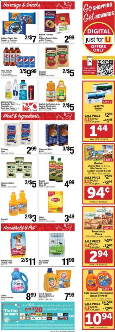 Shaw’s (MA, ME, NH, RI, VT) Weekly Ad Flyer December 4 to December 10
