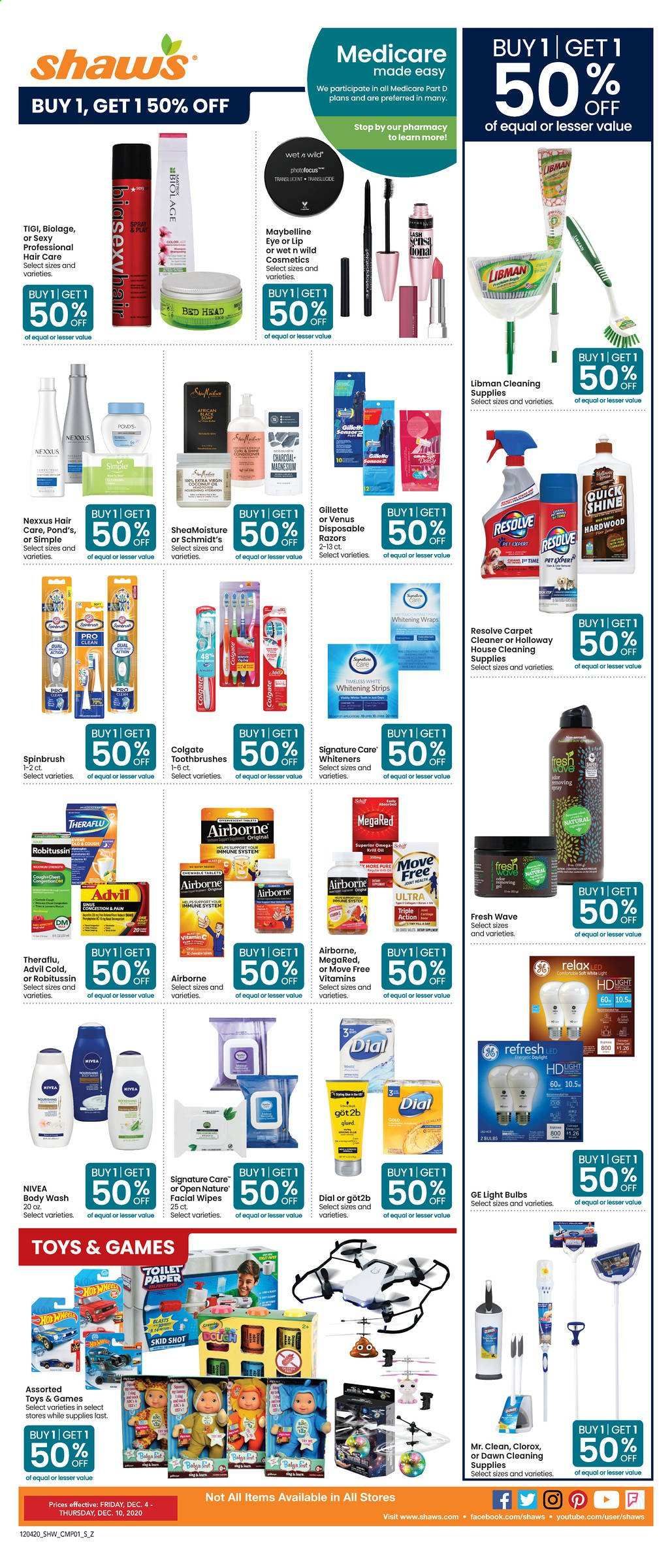 Shaw’s (MA, ME, NH, RI, VT) Weekly Ad Flyer December 4 to December 10