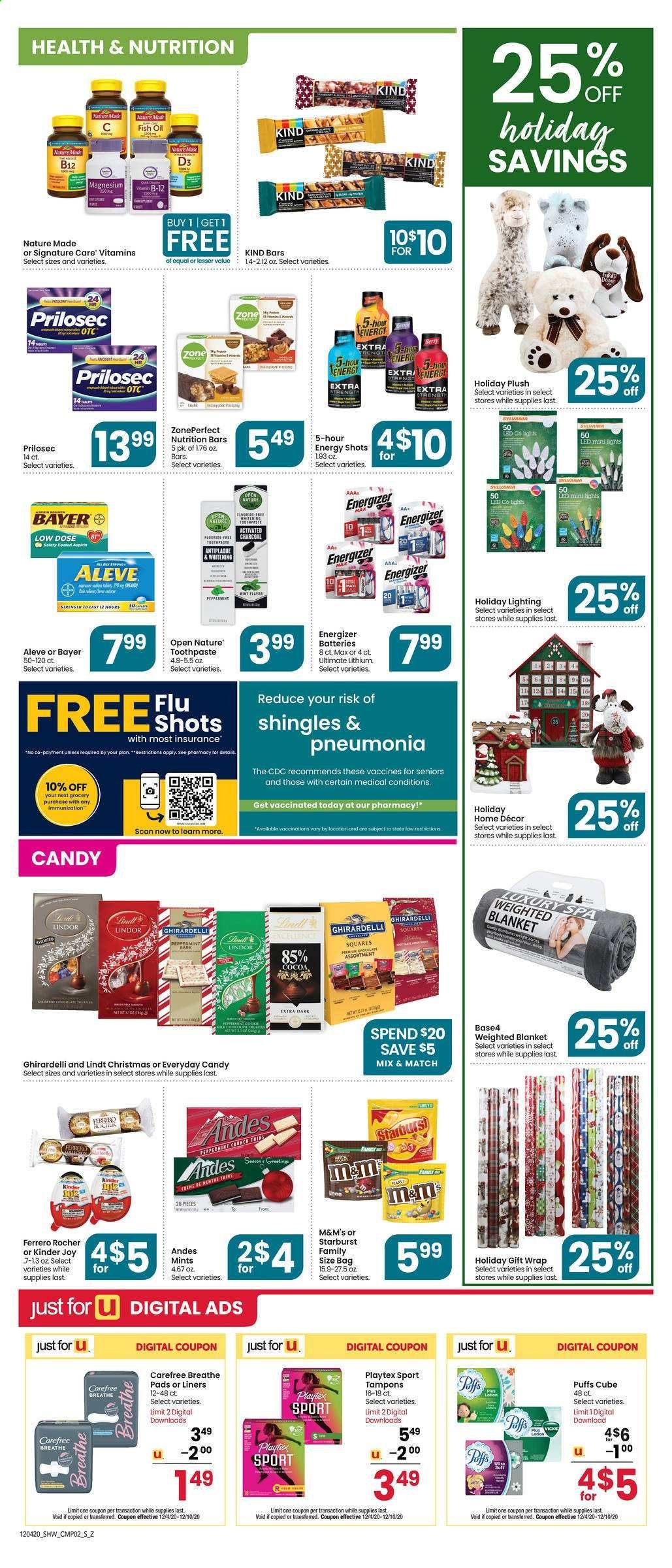 Shaw’s (MA, ME, NH, RI, VT) Weekly Ad Flyer December 4 to December 10