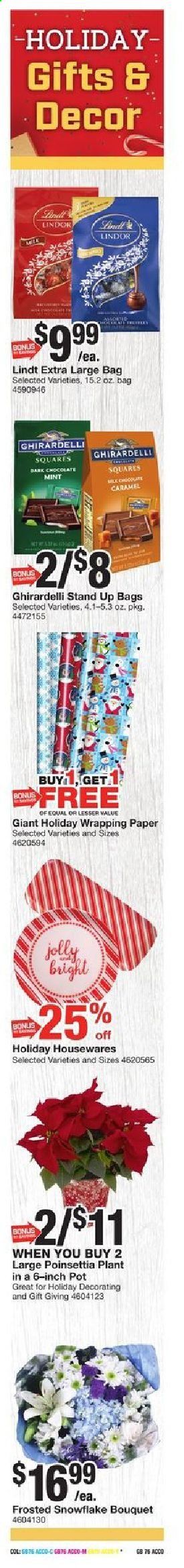 Giant Food Weekly Ad Flyer December 4 to December 10