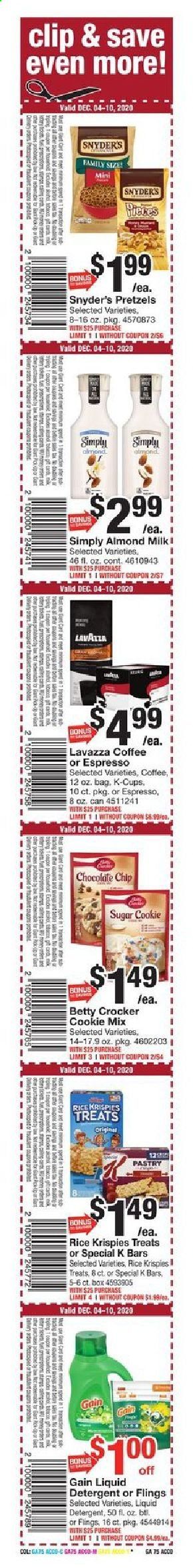 Giant Food Weekly Ad Flyer December 4 to December 10