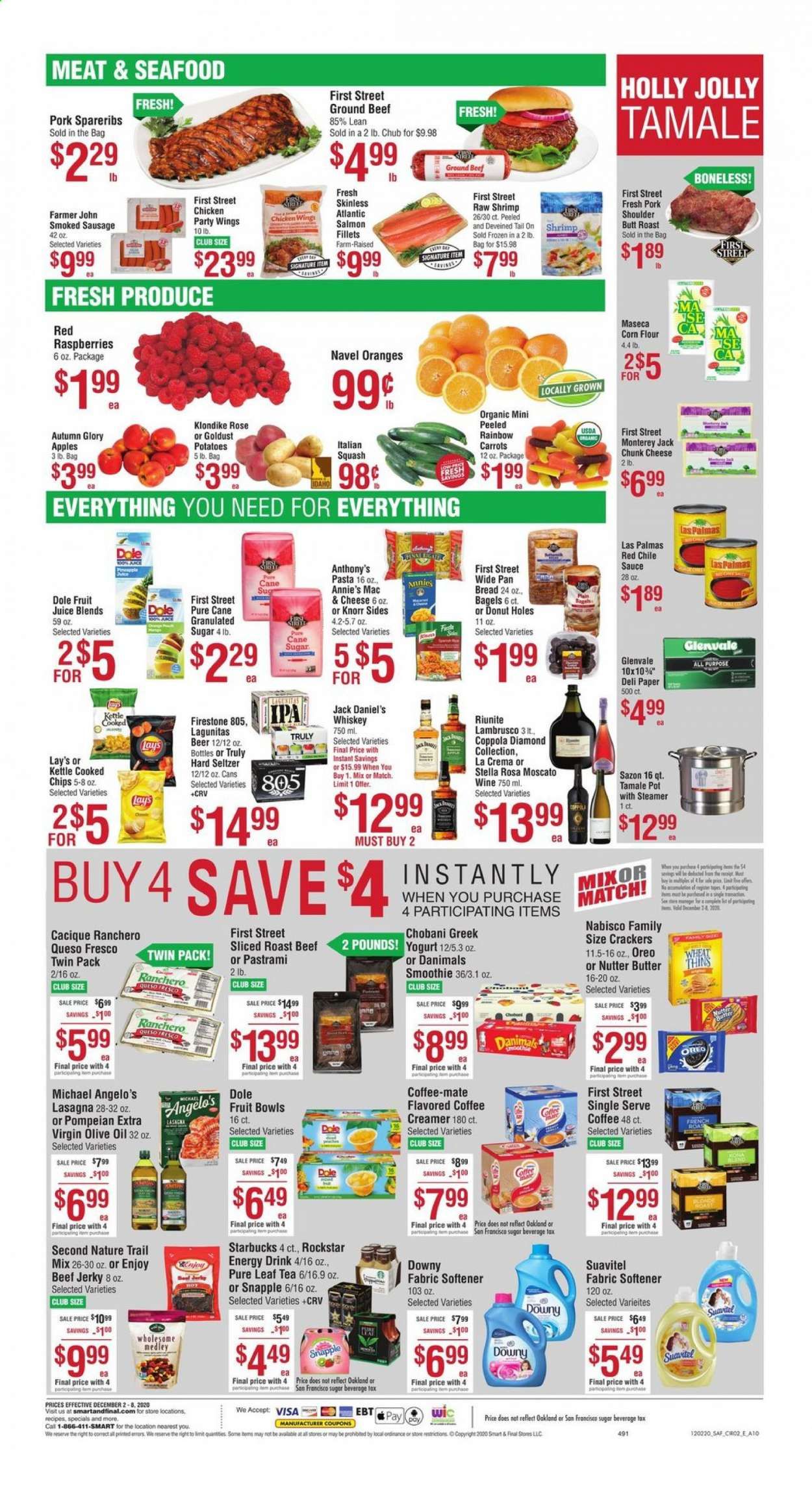 Smart & Final (AZ, CA, NV) Weekly Ad Flyer December 2 to December 8