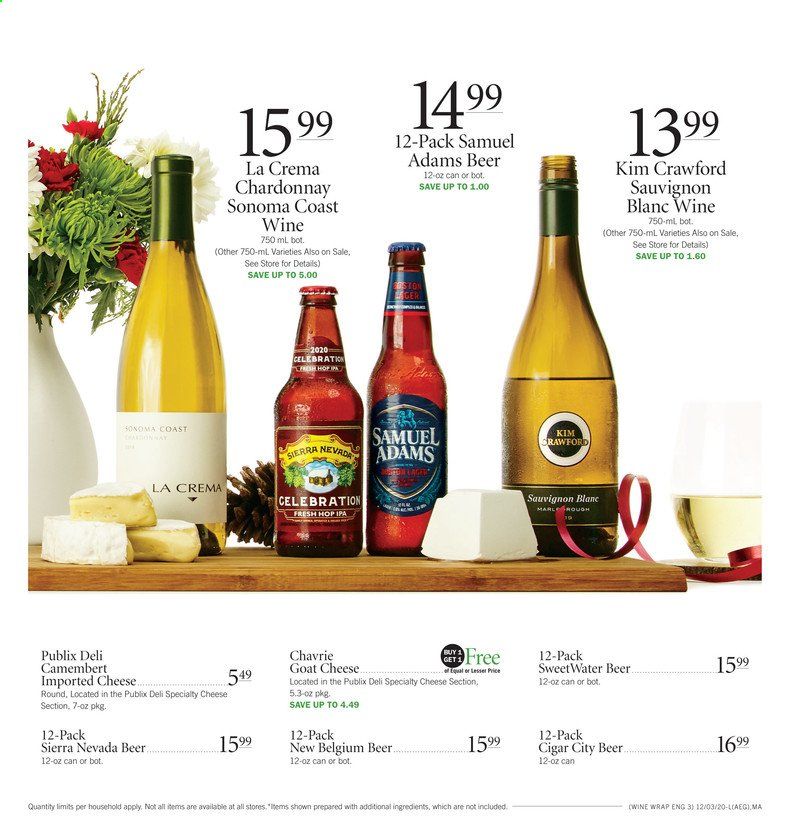 Publix (AL, FL, GA, NC, SC, TN, VA) Weekly Ad Flyer December 3 to December 9