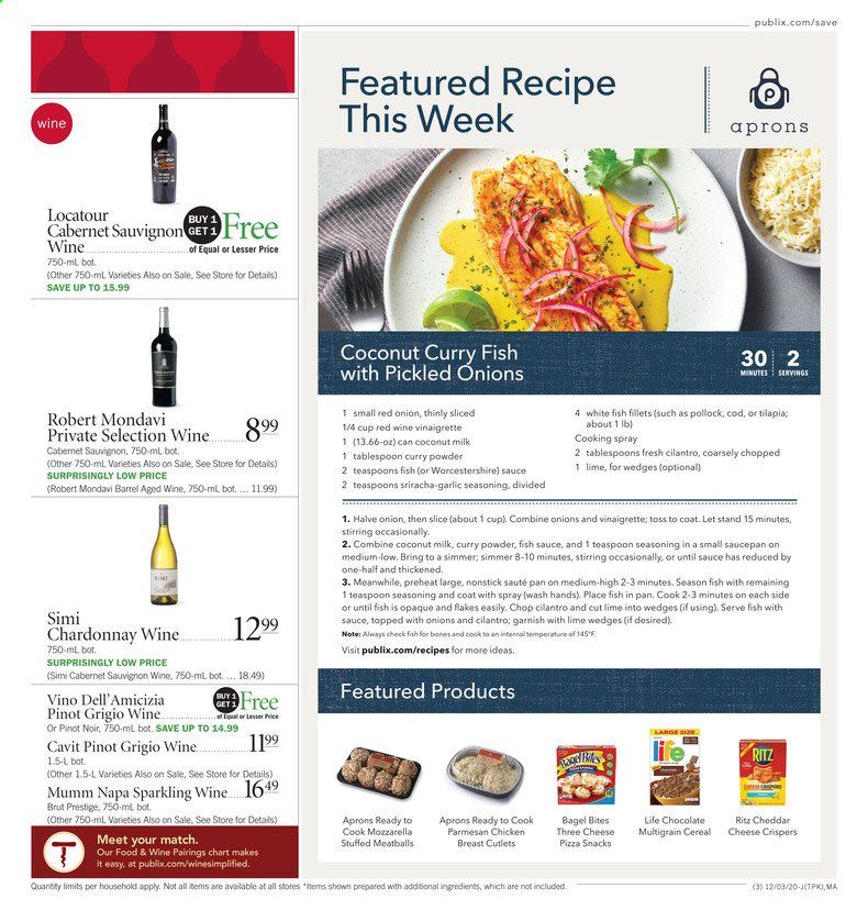 Publix (AL, FL, GA, NC, SC, TN, VA) Weekly Ad Flyer December 3 to December 9