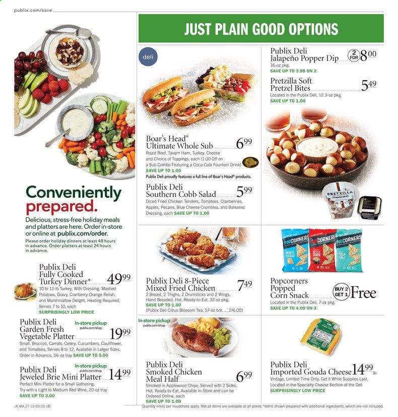 Publix (AL, FL, GA, NC, SC, TN, VA) Weekly Ad Flyer December 3 to December 9