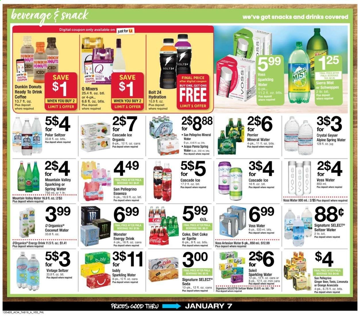ACME Weekly Ad Flyer December 4 to January 7