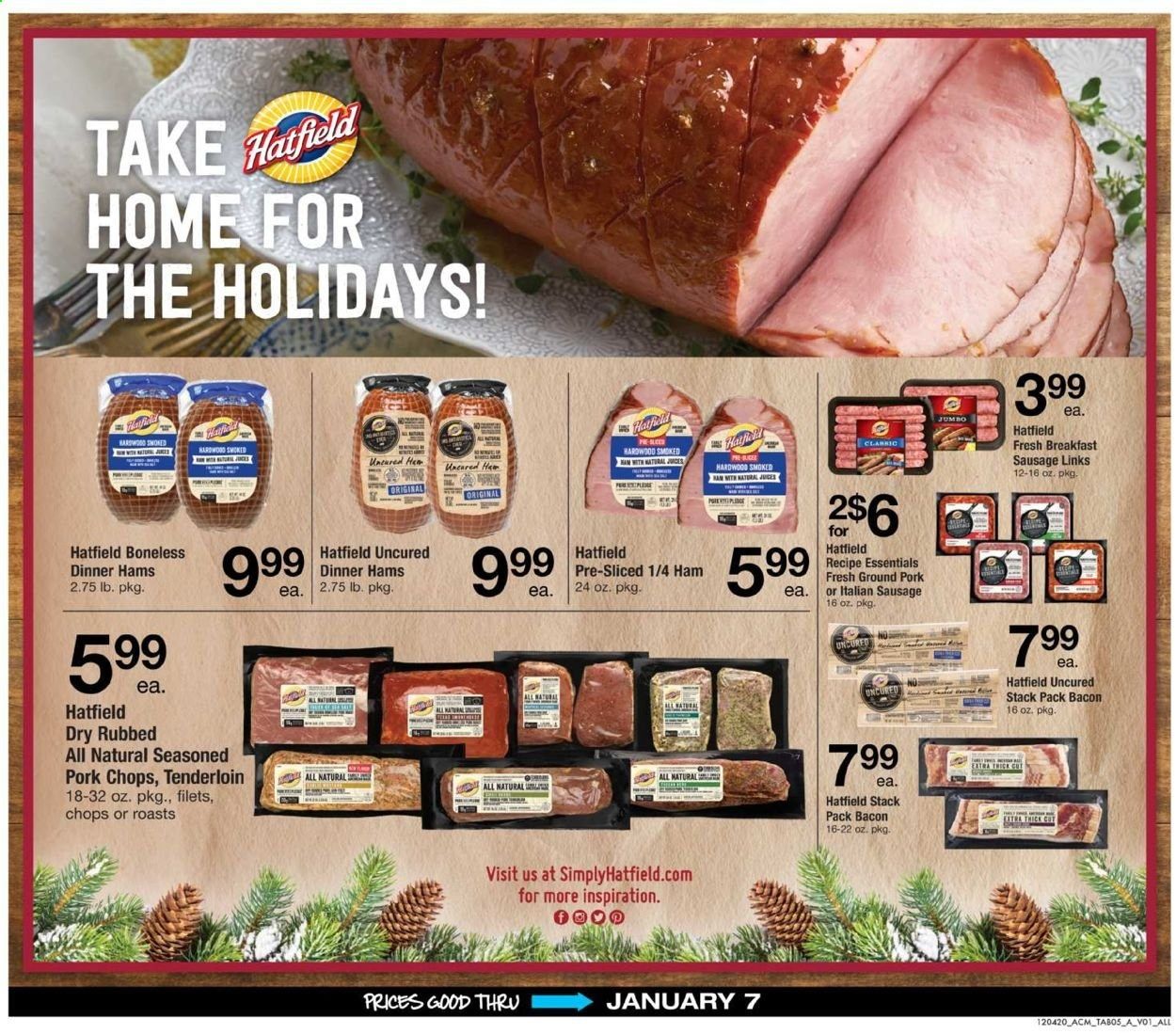 ACME Weekly Ad Flyer December 4 to January 7