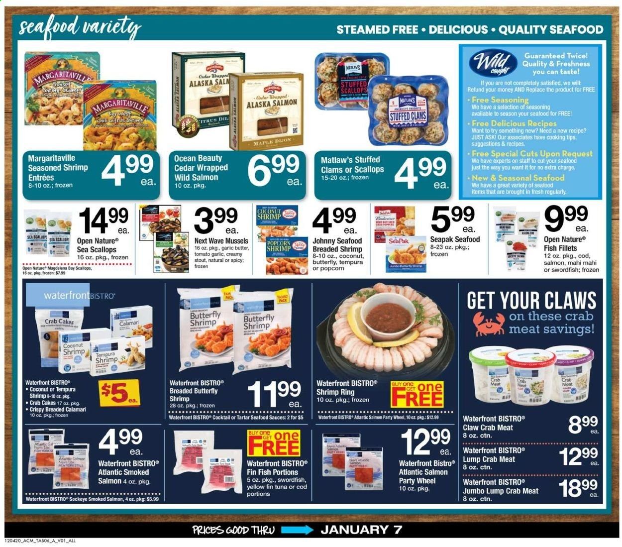 ACME Weekly Ad Flyer December 4 to January 7