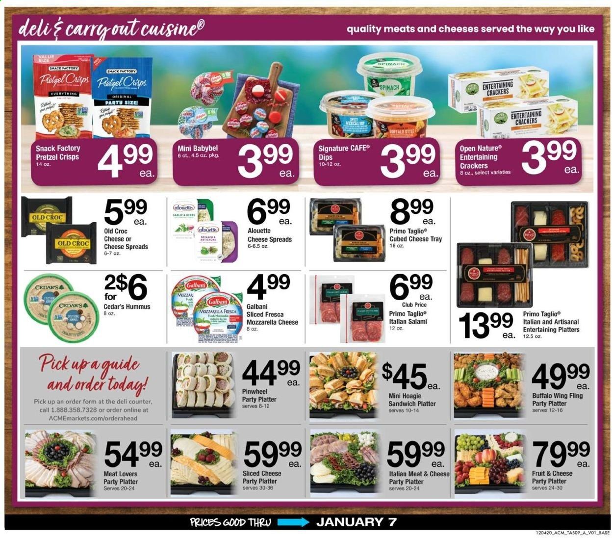 ACME Weekly Ad Flyer December 4 to January 7