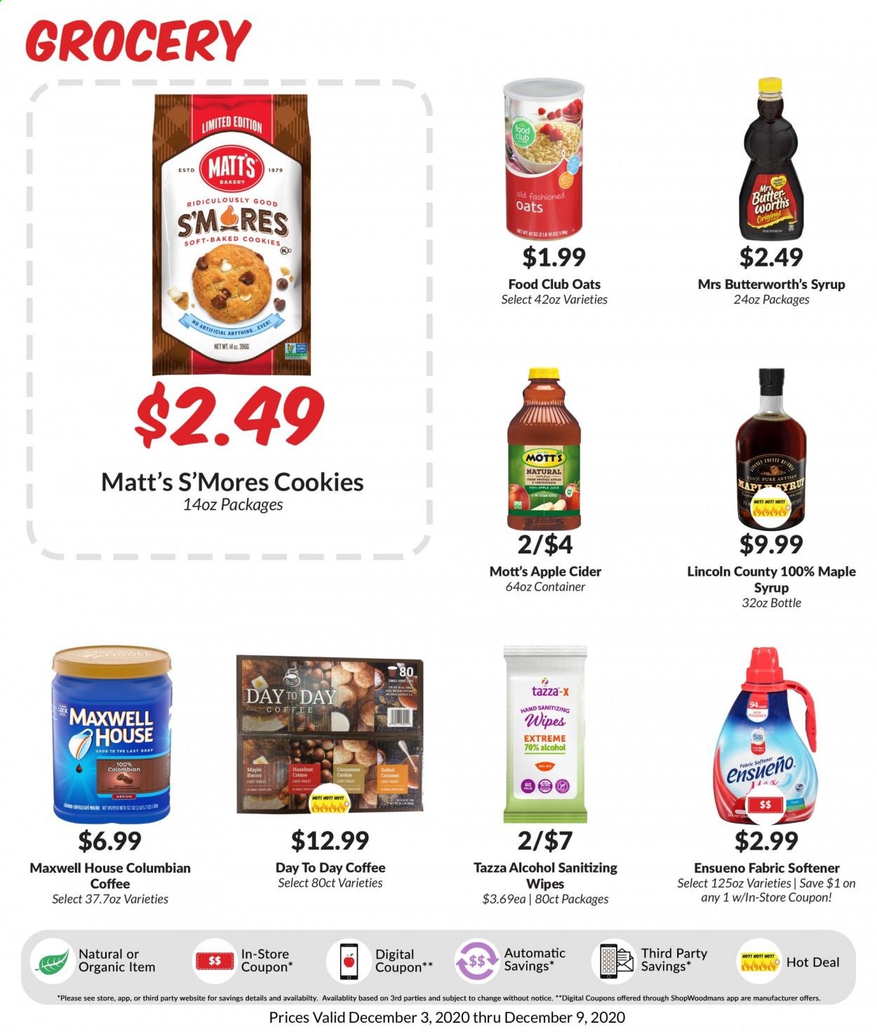Woodman's Markets (IL, WI) Weekly Ad Flyer December 3 to December 9