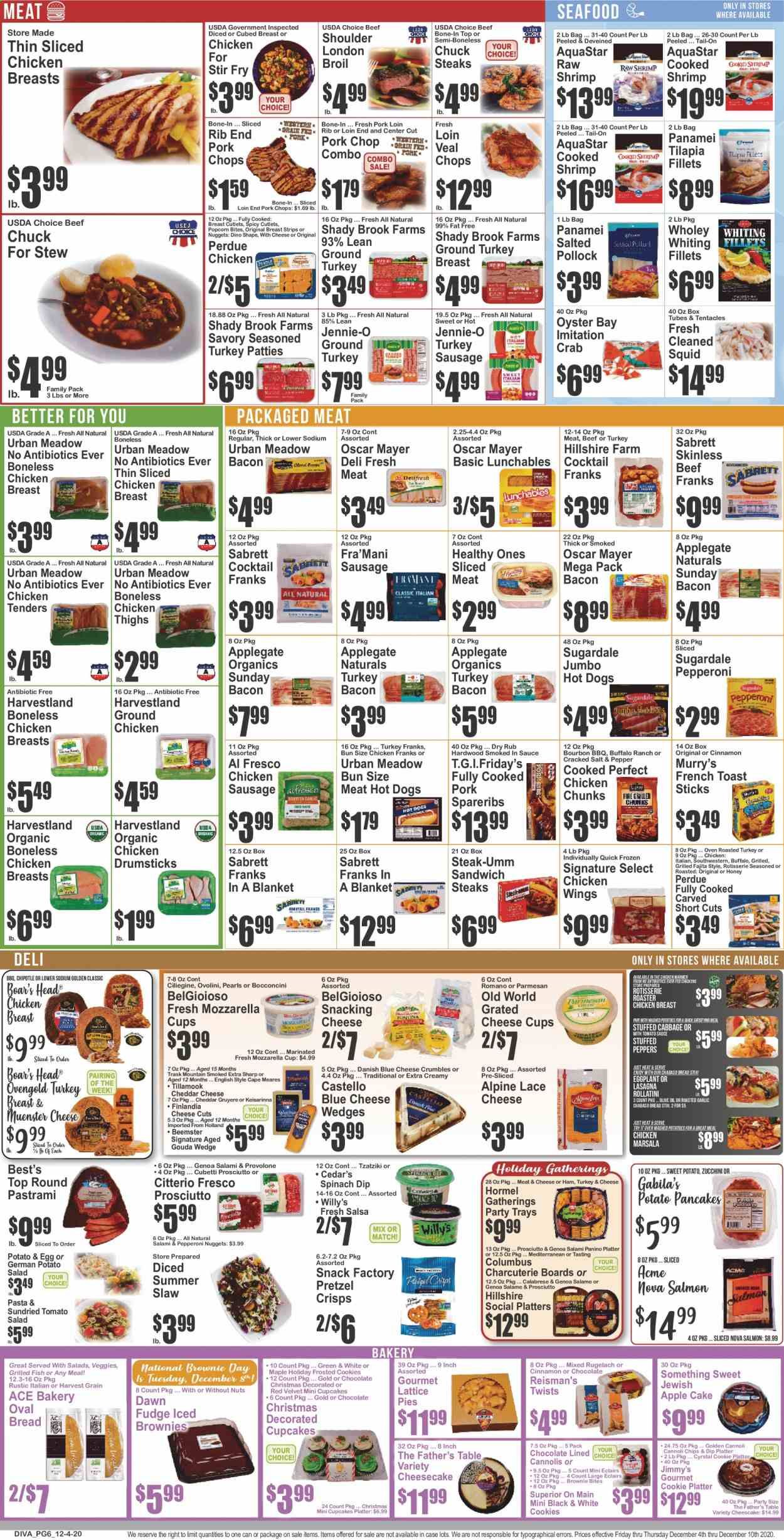 Key Food (NJ, NY) Weekly Ad Flyer December 4 to December 10