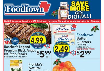 Foodtown Holiday Hanukkah Weekly Ad Flyer December 4 to December 10, 2020