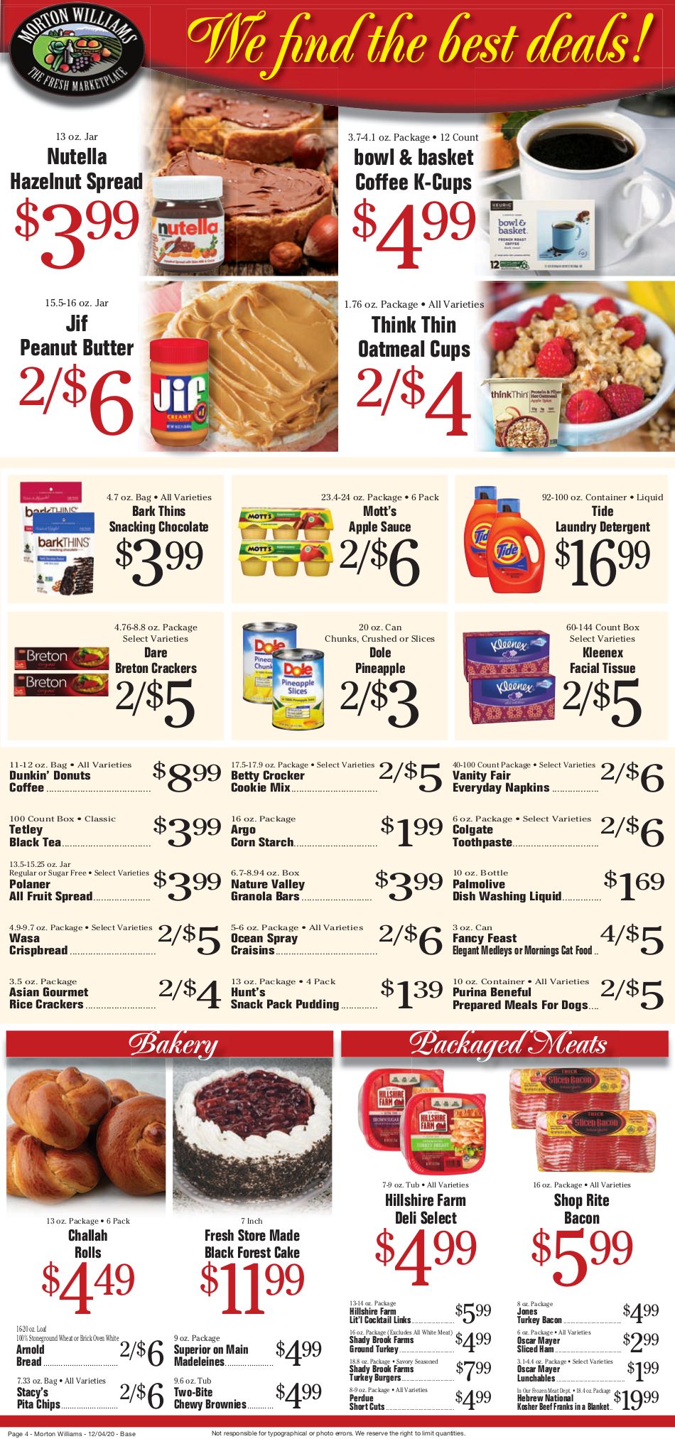 Morton Williams Weekly Ad Flyer December 4 to December 10, 2020