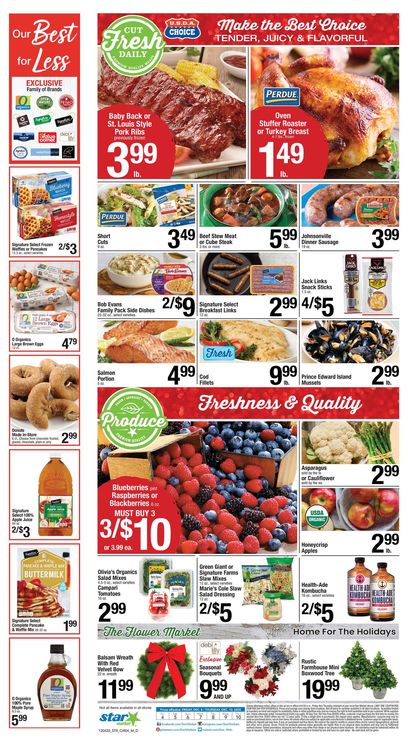 Star Market Weekly Ad Flyer December 4 to December 10, 2020