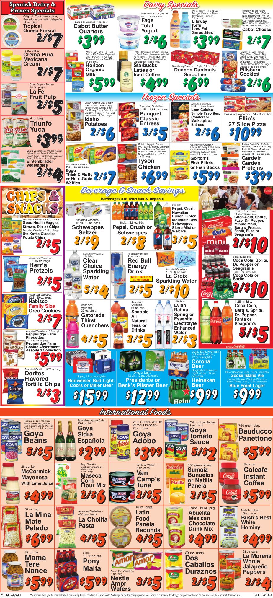 Trade Fair Supermarket Weekly Ad Flyer December 4 to December 10, 2020