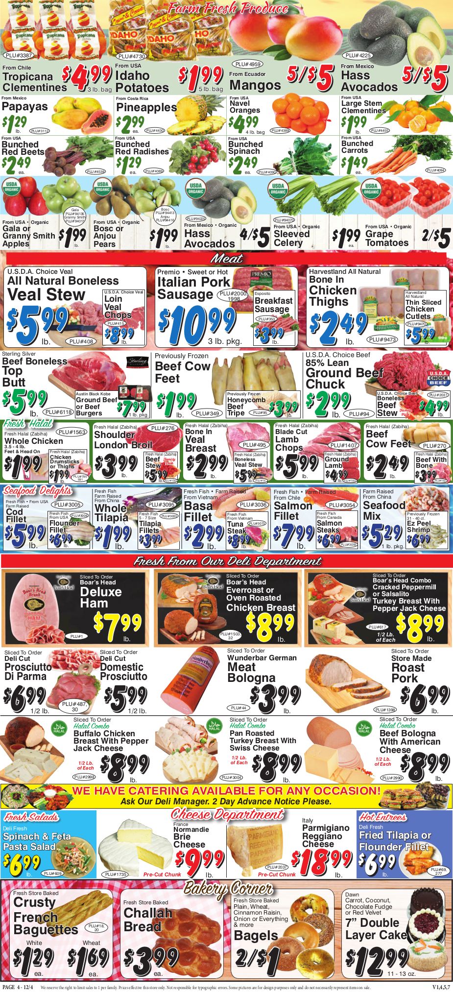 Trade Fair Supermarket Weekly Ad Flyer December 4 to December 10, 2020