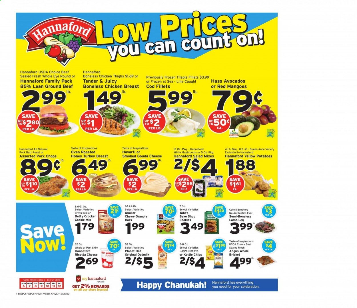 Hannaford (NH) Weekly Ad Flyer December 6 to December 12