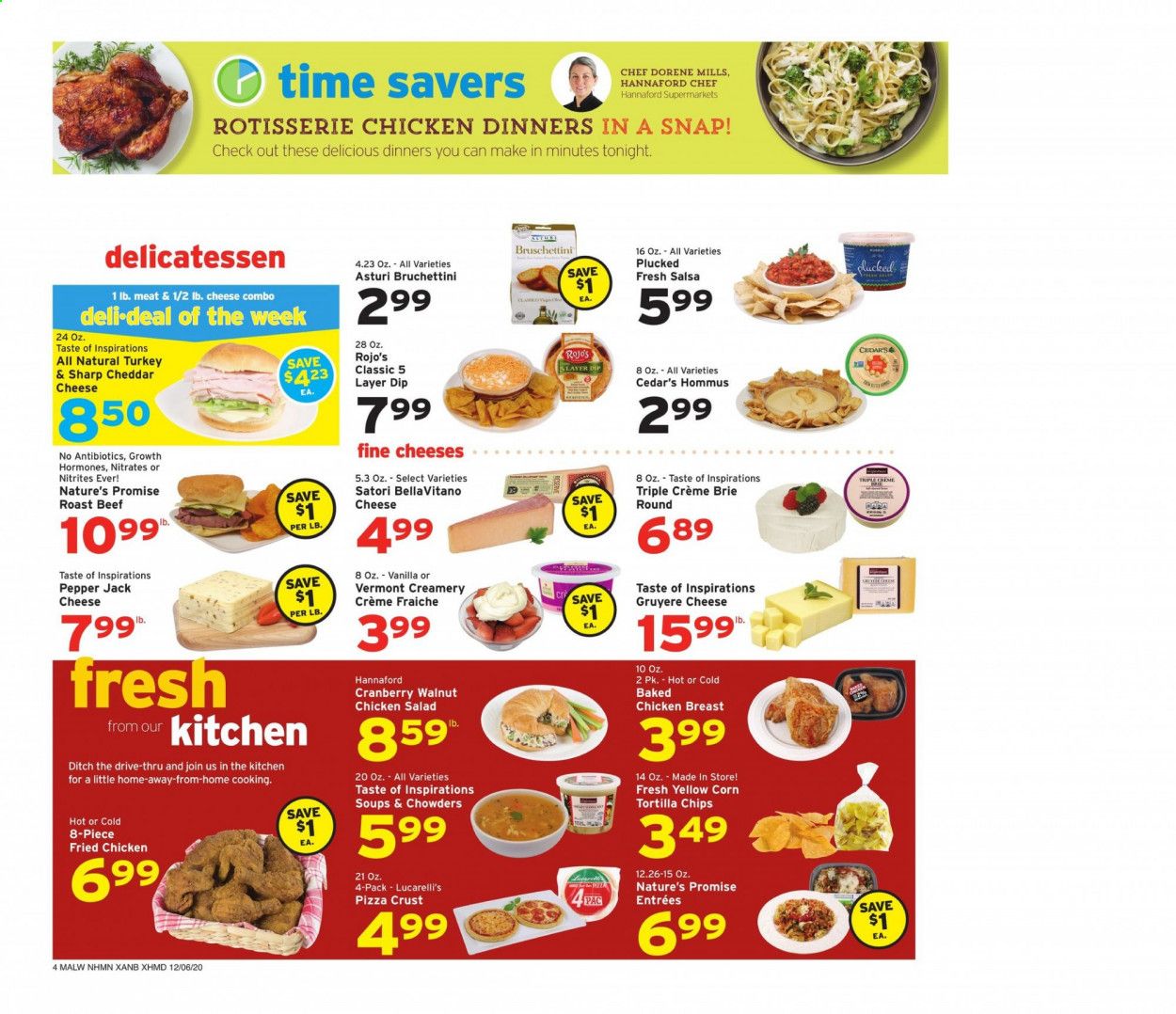 Hannaford (NH) Weekly Ad Flyer December 6 to December 12