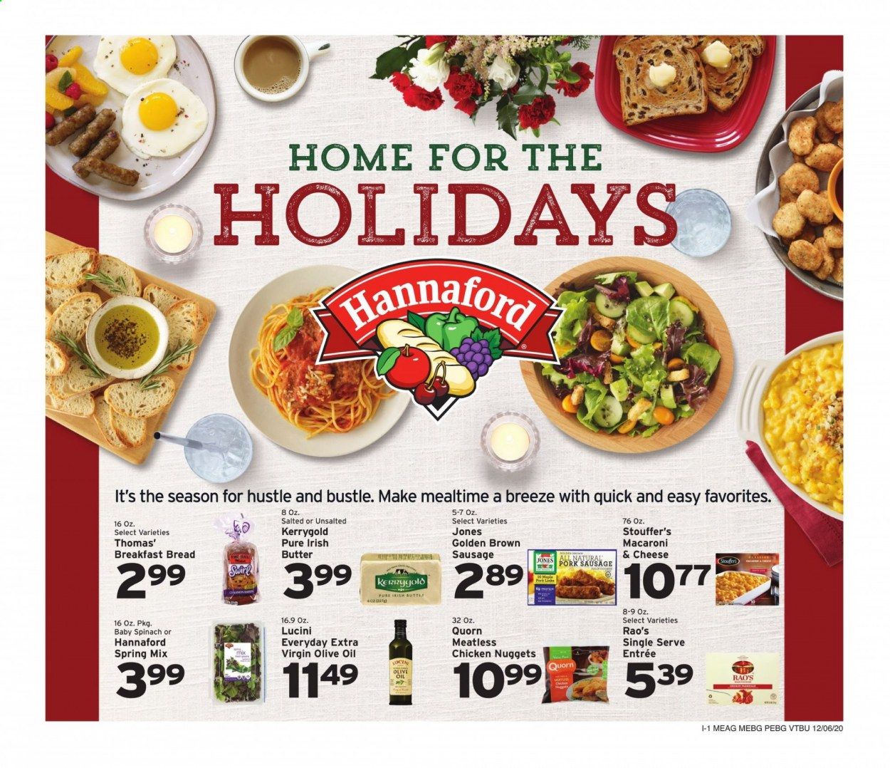 Hannaford (VT) Weekly Ad Flyer December 6 to December 12