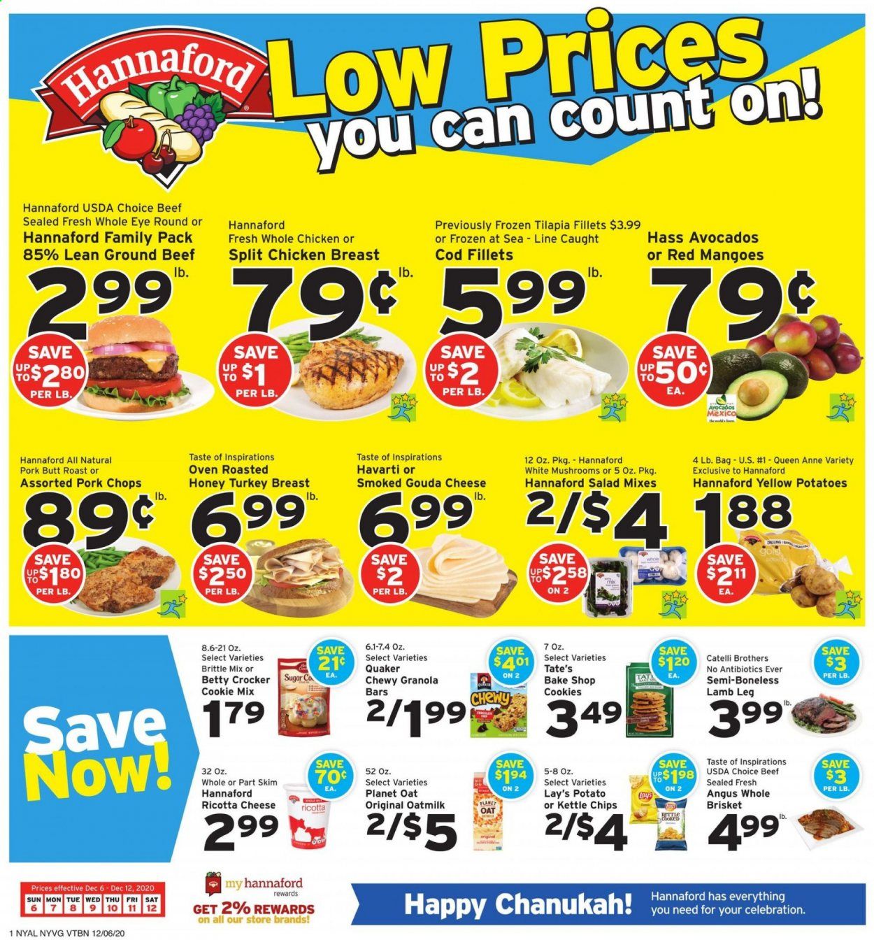 Hannaford (NY) Weekly Ad Flyer December 6 to December 12