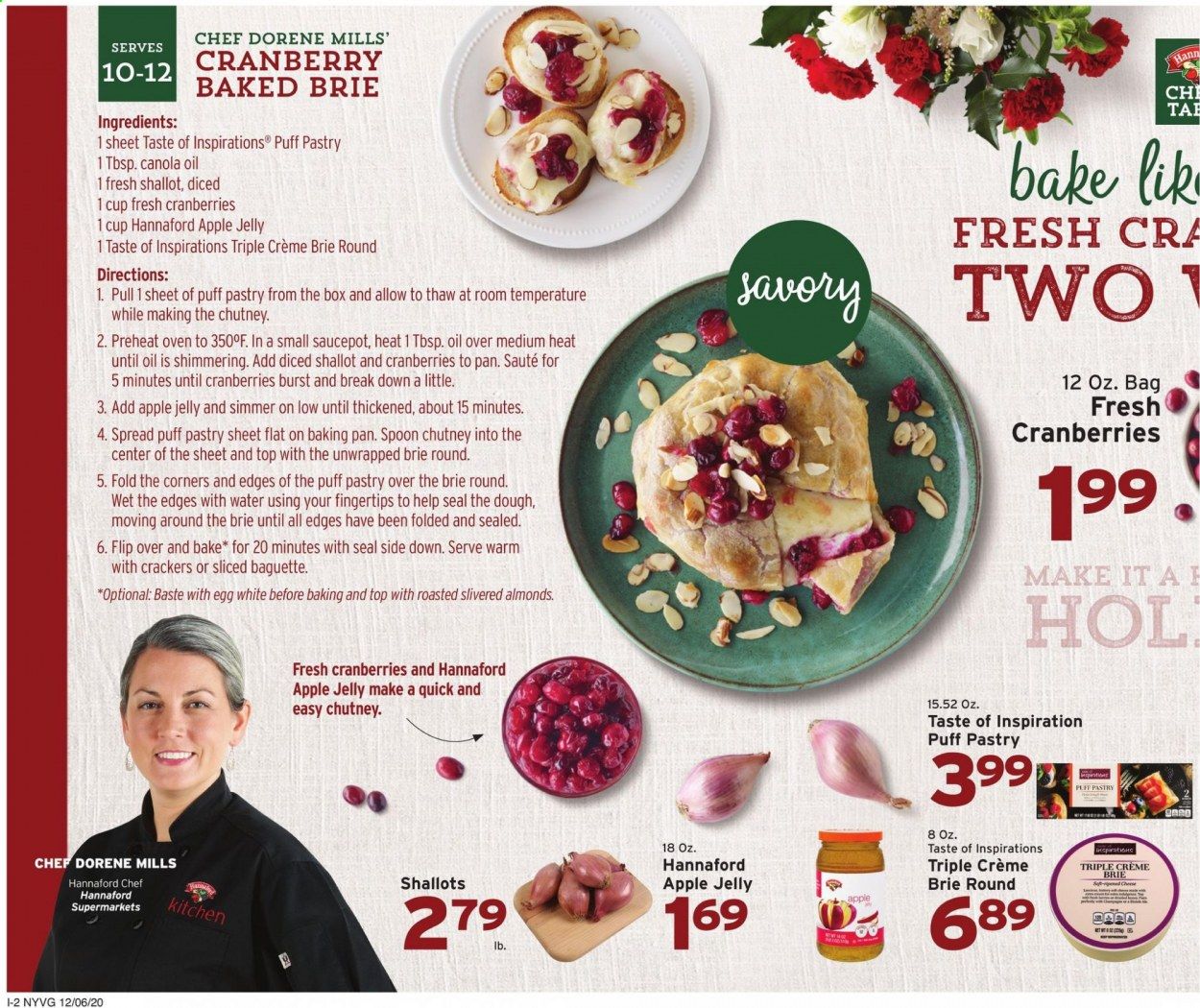 Hannaford (NY) Weekly Ad Flyer December 6 to December 12
